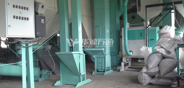 Russia 2T/Hour Lentil Peeling Line has been installed